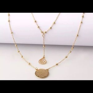 Islam Medal Pendant Necklace in Stainless Steel